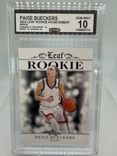 2023 Leaf Rookie Achievement Paige Bueckers #RA-38 GEM MINT 10