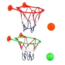 2 Bath Toys for Toddlers-Bathtub Basketball Hoop for Kids-Bath Toys Shower