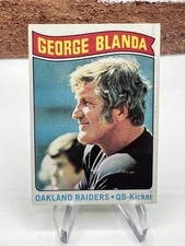 GEORGE BLANDA Oakland Raiders 1975 TOPPS #7