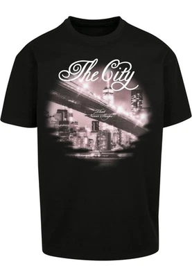Mister Tee The City Tee T-Shirt Men Oversize Cotton Jersey Black - Image 1 of 2
