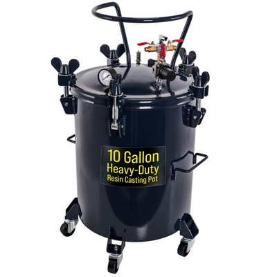 #ad Resin Casting 10 Gallon 40 Liters Pressure Pot Tank Air Tight Clamp On Lid $599.99