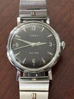 Vintage 36mm Timex Automatic Watch England Case NOT WORKING PARTS/REPAIR ONLY