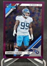 2019 Panini Donruss Jurrell Casey #246 Season Stat Line 14/62 Titans