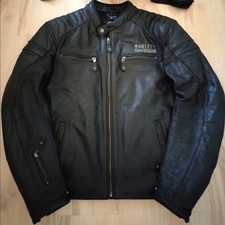 Harley Davidson  #1  Skull Leder Jacke  * Größe M
