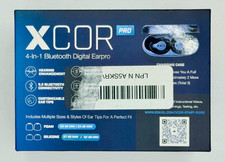 AXIL XCOR PRO Wireless Tactical Earbuds with Touch Controls , Black - NEW OB