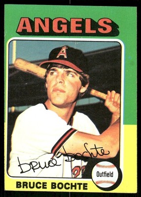 1975 Topps Bruce Bochte RC #392 California Angels