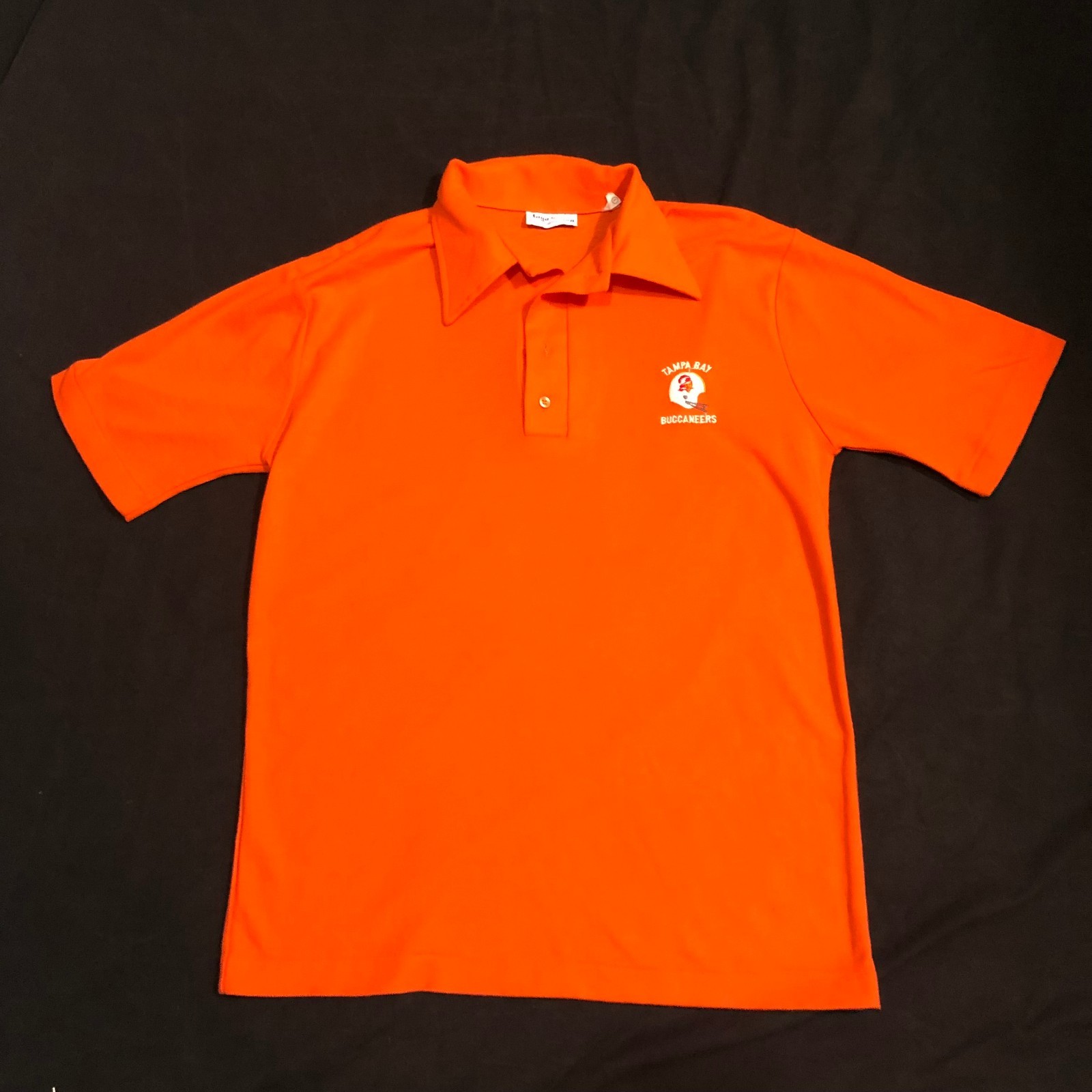 Vintage 70's/80's Men's LOGO 7 Tampa Bay Buccaneers  Shirt Orange