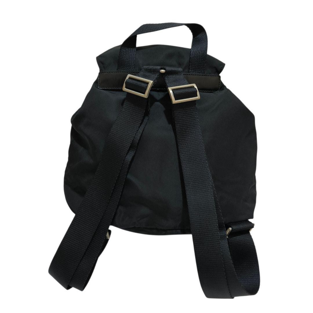 PRADA Mini Nylon Backpack Black Adjustable Strap … - image 4