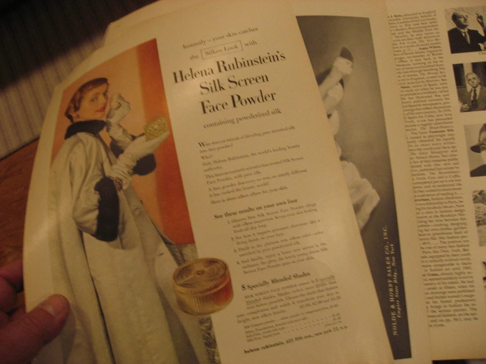 Vintage Flair Magazine February 1950 Vol. 1 No. 1 First Issue ASIS - Image 4 of 4