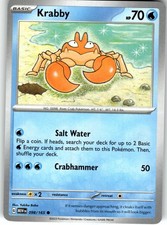 Krabby Common SV: Scarlet & Violet 151 098/165 LP