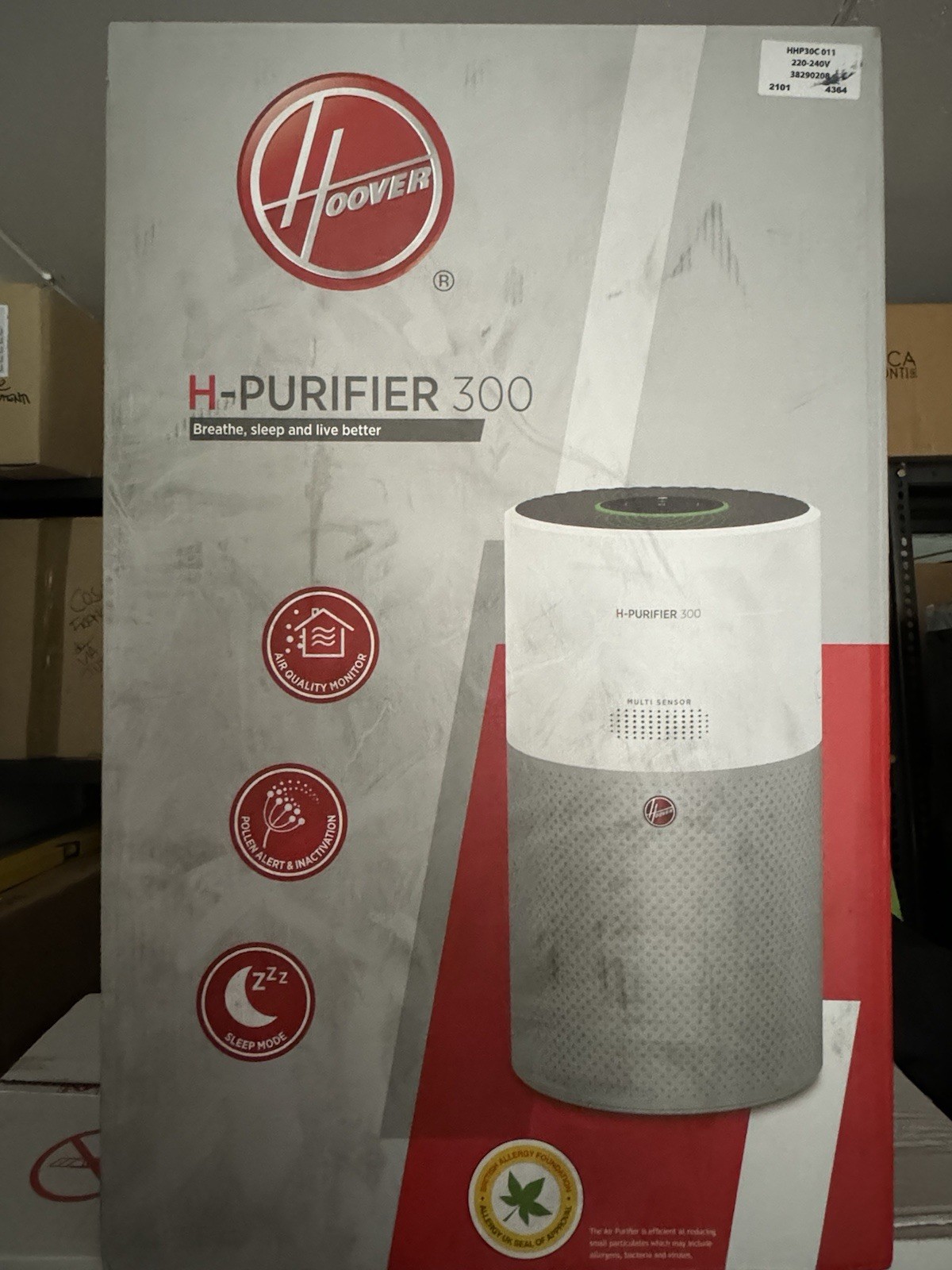 Hoover Luftreiniger H-Purifier 300 HHP30C 011