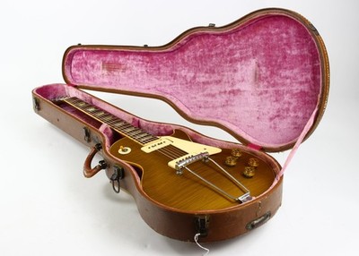 1953 Gibson Les Paul Standard Goldtop Vintage Guitar w Original