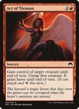 [MTG] Act of Treason (129) (ORI) LP-HP