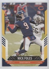 2021 Score Gold Nick Foles #121 0ma6