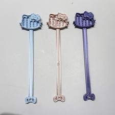 Hello Kitty Perler Beads Scoop / Stand-Up Bead Spoon - Set of 3 Colors