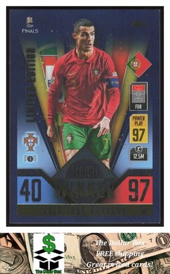 ロナウド　バルセロナ　Ronaldo Calcio 97 トレーディングカード 2022-23 Topps Match Attax 101 Road UEFA Winner #MW1 Cristiano