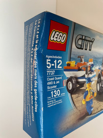 LEGO City: Coast Guard 4WD & Jet Scooter (7737) &mdash; New & Sealed &mdash; Wear on Box