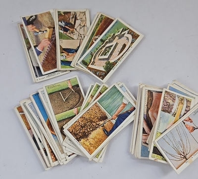 Vintage Wills Cigarette Cards Garden Hints 1938 Set of 48 /50 Tobacco