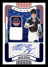 2024 Panini Stars & Stripes NOLAN TRAEGER SIGNATURE MATERIAL AUTO SM-NT