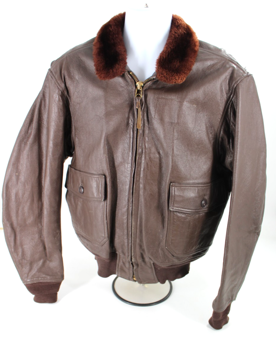 VIETNAM WAR USN G-1 Flight Jacket Ralph Edwards Sptswear MIL-J