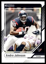 Andre Johnson 2024 Donruss #202 Texans NFL READ FREE SHIPPING AutographDen