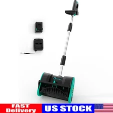 12'' Electric Snow Blower 20V 4.0Ah Battery Powered Cordless Snow Shovel