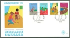 Colonies E64 Netherlands Antilles 1978 FDC 4v Children Games