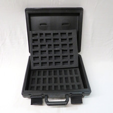 Games Workshop Miniaturenkoffer Tasche Bag mit Schaumstoff Warhammer 40K Schwarz