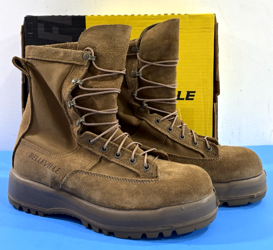 NIB 10 REGULAR MENS BELLEVILLE C790 WATERPROOF FLIGHT & COMBAT