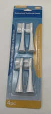 Luminant Soft ELECTRIC TOOTHBRUSH REPLACEMENT HEADS Soft 4 Pack New Sealed