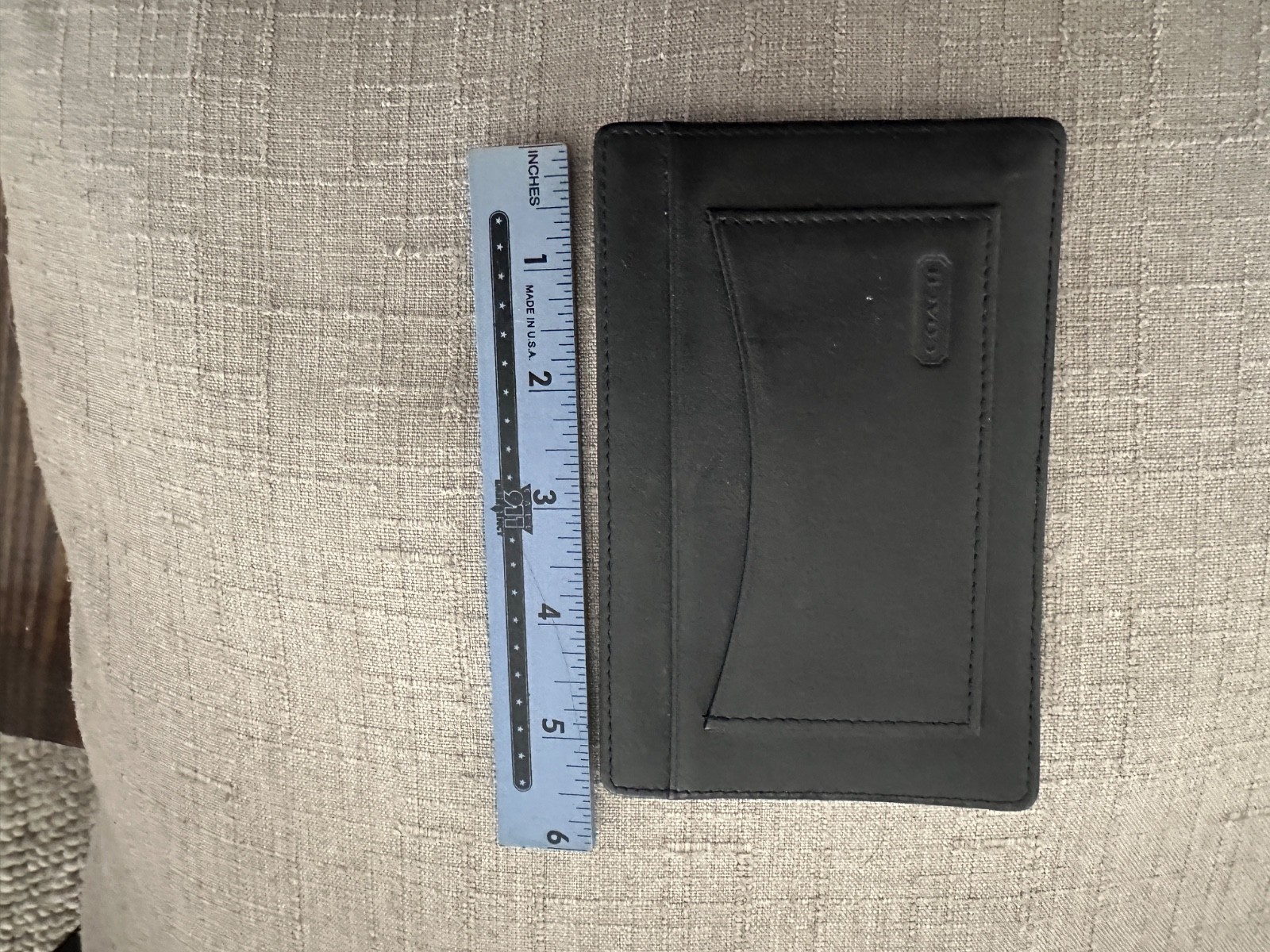 COACH VINTAGE BLACK MEMO JOTTER 8810 thumbnail 3