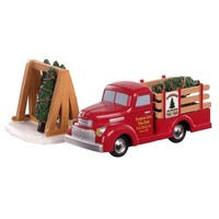 Lemax Weihnachtsdorf Auto Weihnachtshaus Winter Deko - Weihnachten Deko Figuren