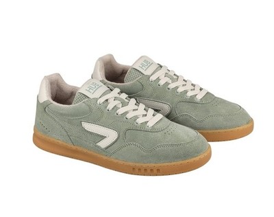 HUB Vancouver M8501S47-S10-C39 Hellgrün Off-white Echtleder Herren Sneaker