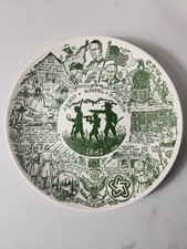 Commemorative Bicentennial St Marys Pennsylvania Plate 1776, USA made. 10inch