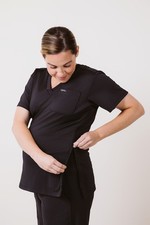 OG Scrub Top with Zippers