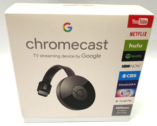 NEW SEALED Google ChromeCast (Gen 2) TV Streaming Device 1080p N2180 C0