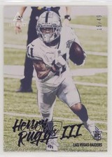 2020 Panini Chronicles Luminance Update Rookies Purple 15/49 Henry Ruggs III 0b3