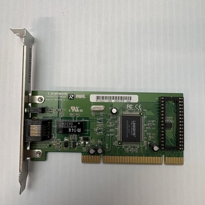LinkSys LNE100TX EtherFast 10/100 Ethernet LAN Network Adapter Card - PCI v5.1