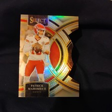 PATRICK MAHOMES II 2023 SELECT PREMIER LEVEL SILVER DIE CUT CHIEFS 