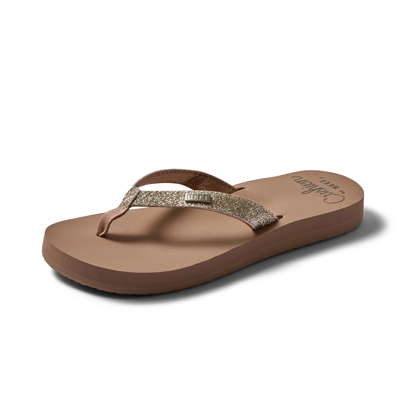 Reef Star Cushion Womens Flip Flop, Soft Footbed, Arch Support,...