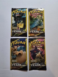 Pokemon Sun and Moon Team Up Booster Pack | eBay