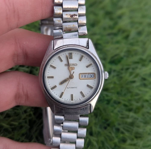 VINTAGE SEIKO 5 JAPAN 6309 AUTOMATIC MOVEMENT 17 JEWELS MENS WRIST WATCH