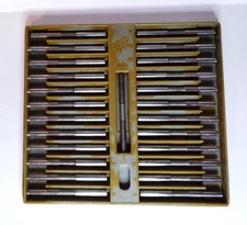 Deltronic .1875" Plug Gage Set TP25,   .1863-.1887" in .0001" (tenths) 25pcs.