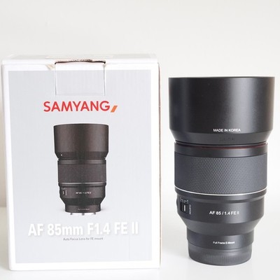 Samyang AF 85mm F1.4 FE II, Sony E-Mount, Portraitobjektiv, OVP, Full-Frame