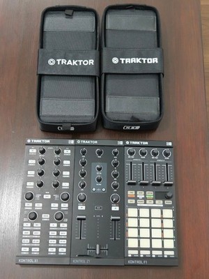 Native Instruments Traktor Kontrol X1 Z1 F1 DJ Controller 3-Set w