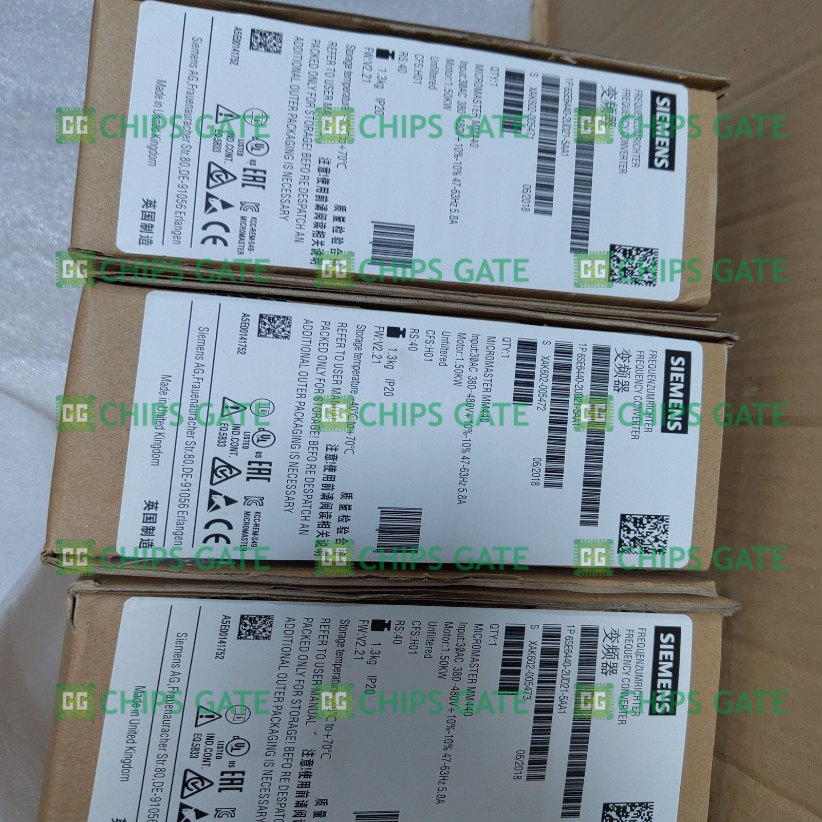 1PCS NEW Siemens 6SE6440-2UD21-5AA1 Inverter fast ship