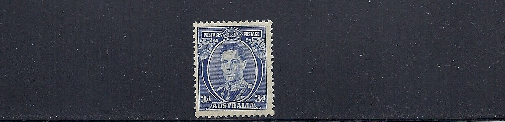 AUSTRALIA 1937-59 KGVI (SG 168 3d blue) F/VF MLH | eBay
