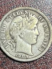 1909 - Barber Dime!! VERY FINE DETAILS - LIBERTY