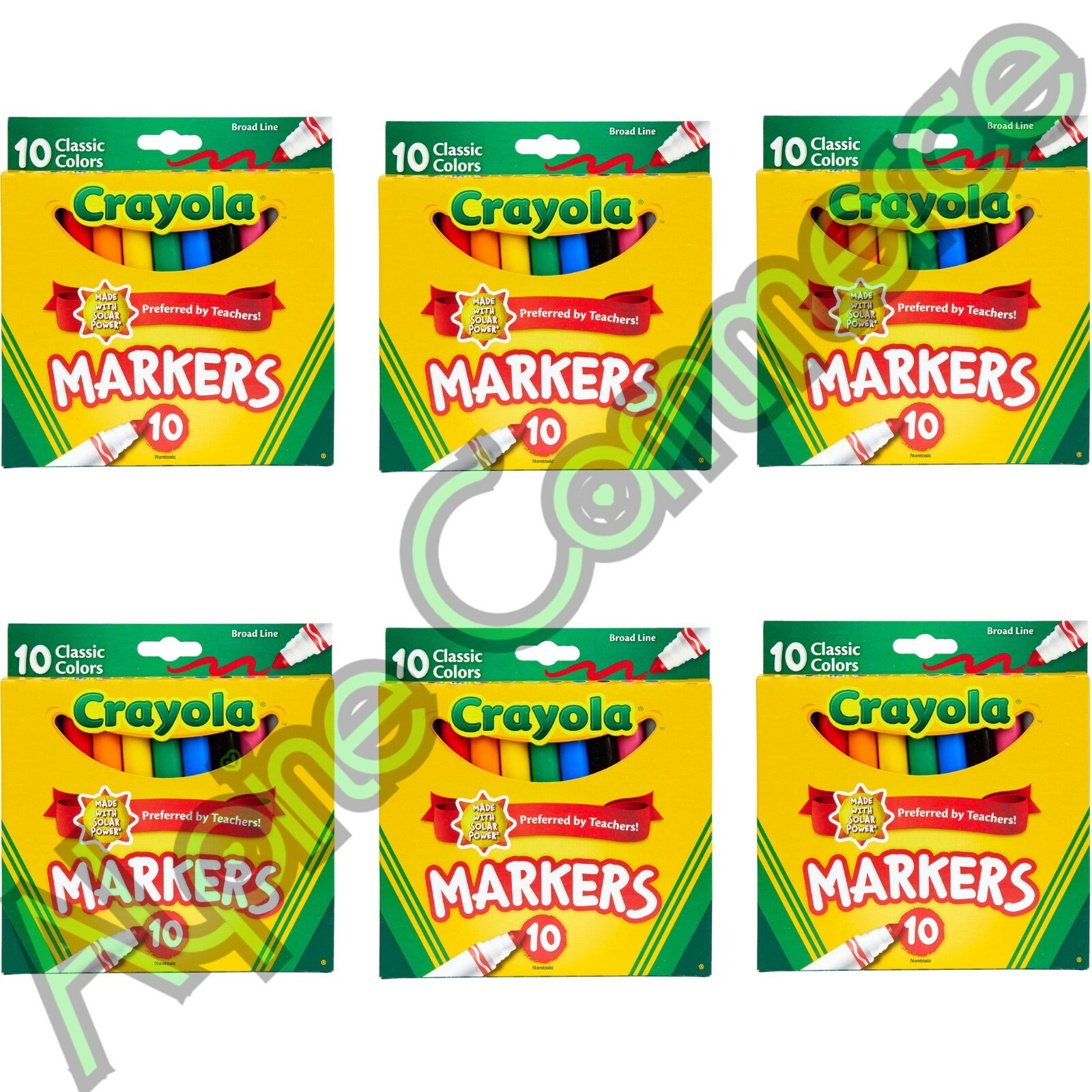 10 Classic Colors Nontoxic 58-7722