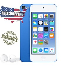 New Apple iPod Touch 6th Generation Blue 16GB MP3 Player Sealed Warranty Gifts